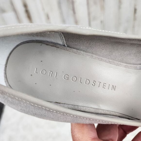 Lori Goldstein Yarrow Pump Heels Gray Size 9.5 - Picture 3 of 10